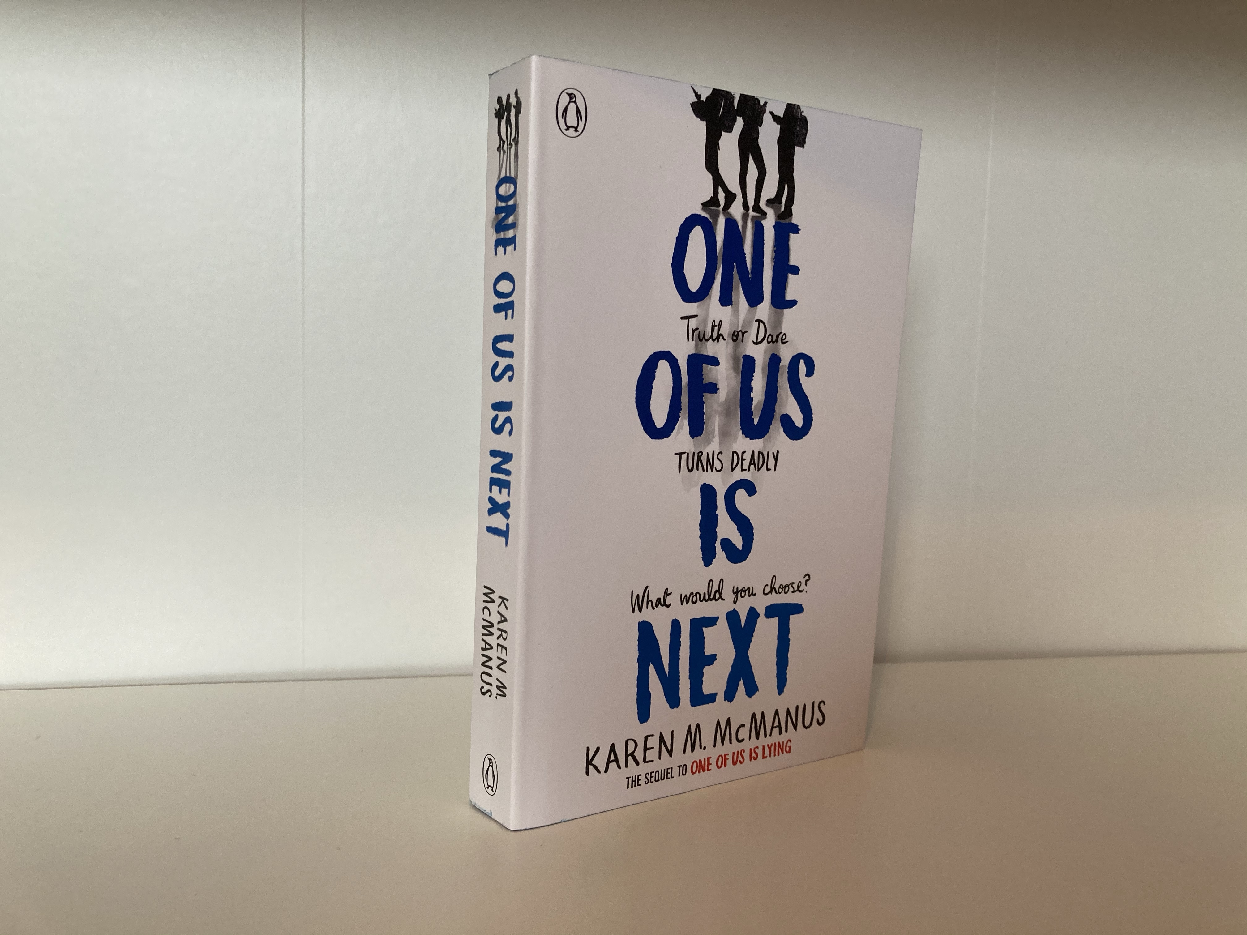 The cover of One of Us is Next by Karen M. McManus